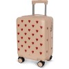 Koffer met hartjes - Travel suitcase hearts